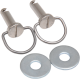 Saddlebag Fasteners/receptacles FASTENER 1/4 TURN W/WASH