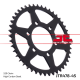 Induktionsgehärtetes, schwarz verzinktes Kettenrad SPROCKET REAR 45T 520 BLK