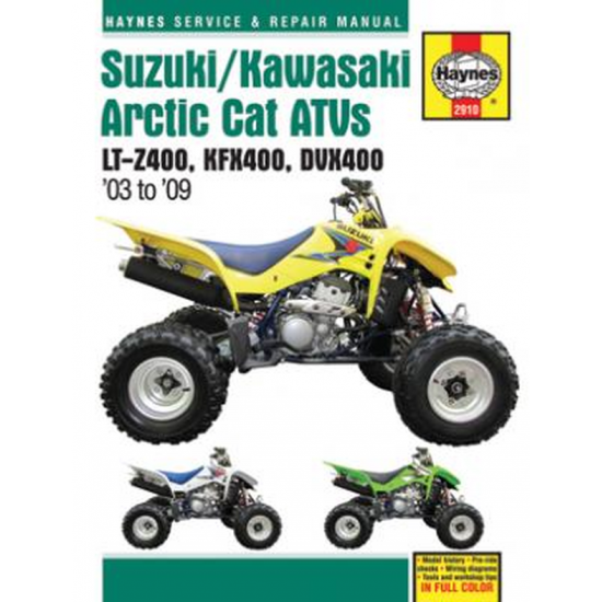 Service Handbuch SUZUKI/KAWASAKI ARCTIC CA