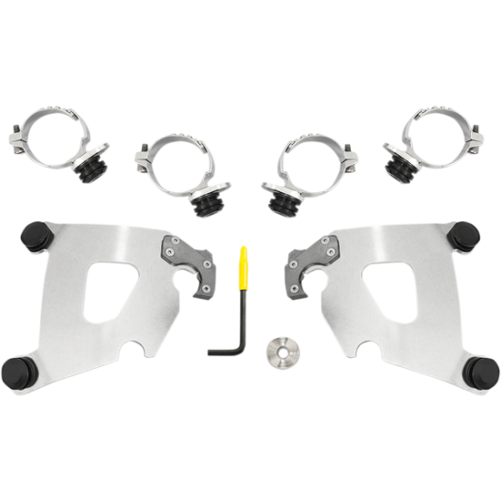 Cafe Fairing Trigger-Lock Hardware Kit MNT KIT CAF14-17FXDL POL