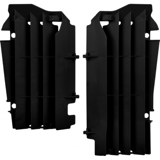 Radiator Guards for Kawasaki RADIATOR GUARDS KXF250 17- BK