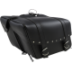 Highwayman Rivet Slant-Style Saddlebags SADDLEBAG SLANT RVT LG