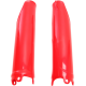 Honda Fork Tube Protectors FORK COVERS CRF 09-18 RED