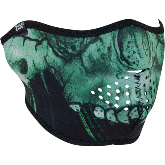 Neoprene Halbmaske HALF MASK CYBER SKULL