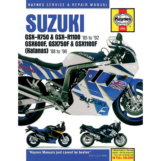 Motorrad-Reparaturhandbuch MANUAL SUZ GSX-R/KATANA