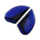 Airform™ Helmet Side Plates SIDEPLTE AFRM CONFLUX BLU