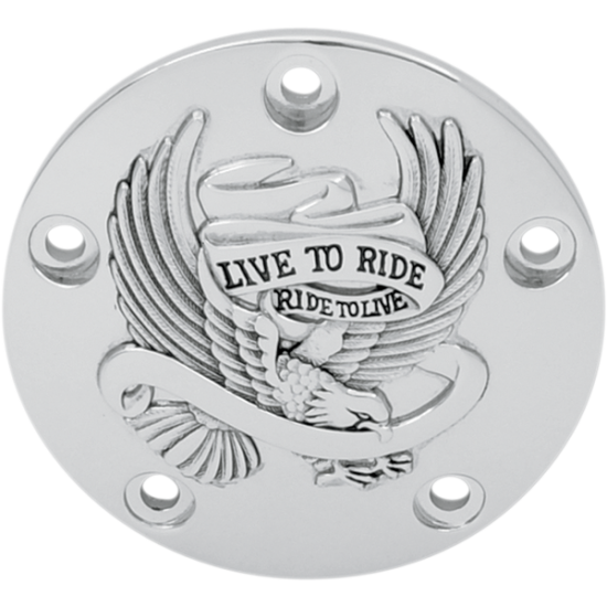 Live To Ride Points Cover PTS COVER LTR CHR 99-17TC