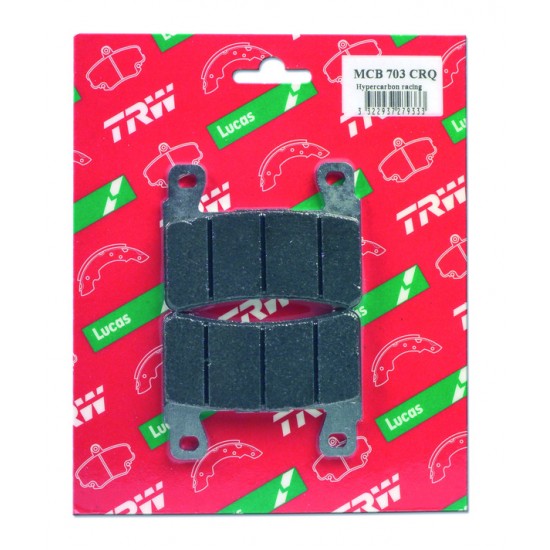 All Round Ceramic Brake Pads BRAKE PAD TRW MCB703