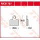 All Round Ceramic Brake Pads BRAKE PAD TRW MCB767