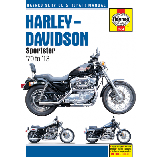 Motorcycle Repair Manual MANUAL HD SPORTSTER 73-03