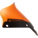 Kolor Flare™ Sport Windshield WINDSHIELD FLARE FXLRST SPORT ORANGE 6"
