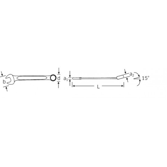 Schlüssel COMBINATION SPANNER 13