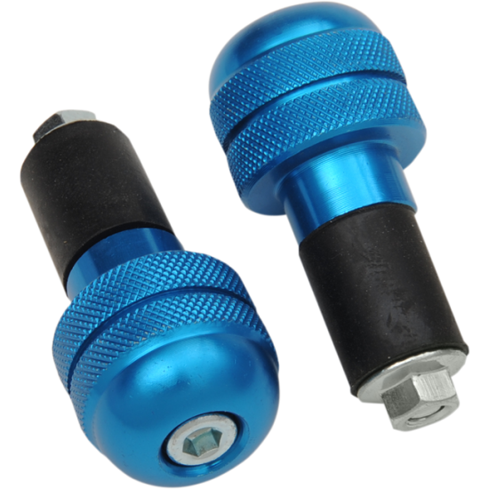 Anti-Vibration Handlebar End ANTI-VIBRATN BAR END BLU