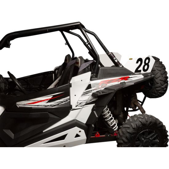 Ersatz-Nummerntafeln NUMBR PLATE FT RZR1000 WH