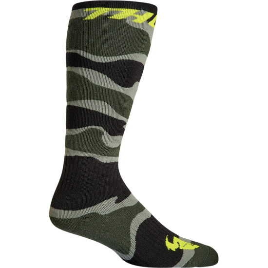 Youth MX Camo Socks SOCK YTH MXCAMO GN/AC 1-6