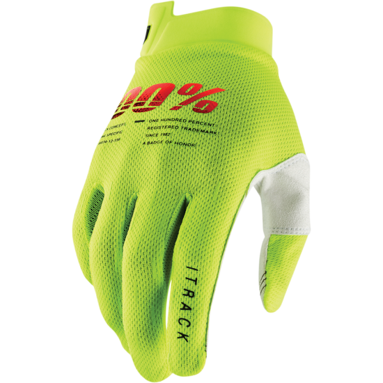 Youth iTrack Gloves GLOVE YTH ITRACK F YL SM