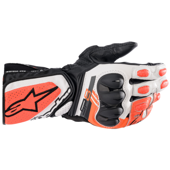 SP-8 V3 Gloves GLOVE SP-8 V3 BK/W/RD M