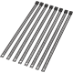 Leiterförmiger Kabelbinder CABLE TIE BLACK 8" 8PK Leiterförmiger Kabelbinder CABLE TIE BLACK 8" 8PK