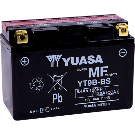 AGM Maintenance-Free Battery BATTERY YT9B-BS .40 LITER