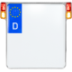 License Plate Holder 3-in-1 for EU Countries AIO L/P TS BL TL UN CH DE