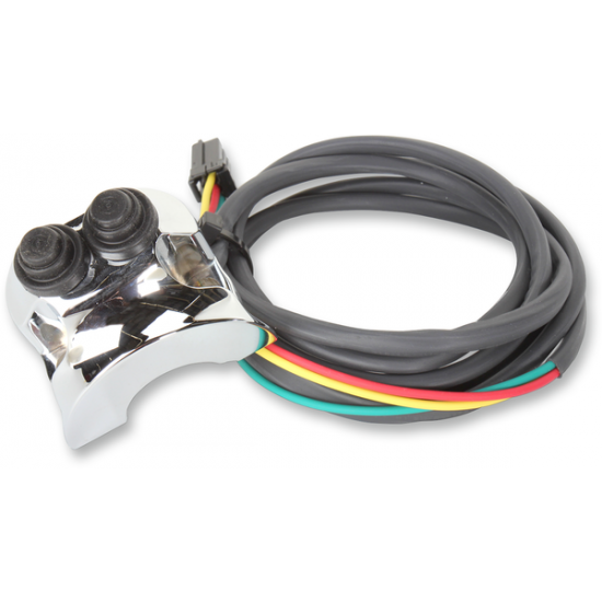 Chrome Legend Handlebar Mounted Control SWITCH CHROME FL DEUTSCH