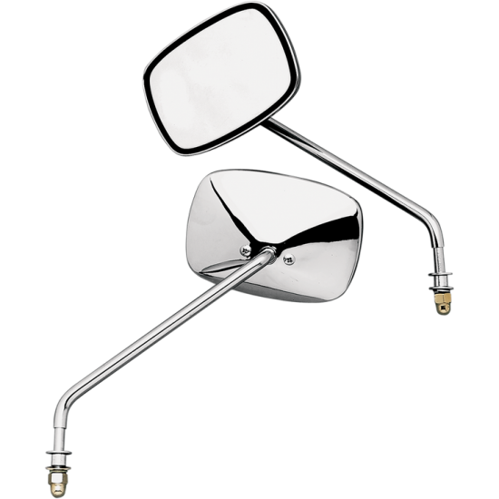 Die-Cast Custom Mirror MIRROR CHROME PAIR EC LONGSTEM