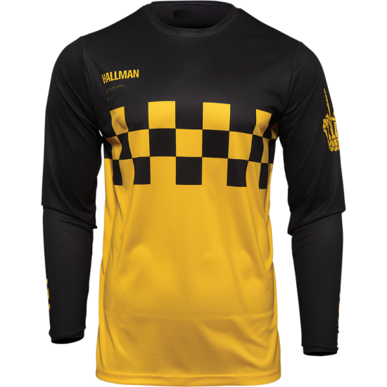 Hallman Differ Cheq Jersey JERSEY DIFFER CHEQ YL/BK XL