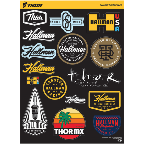 Hallman Decal Sheet DECAL SHEET S20 HALLMAN