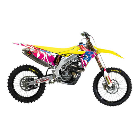 Graphic Kit Retro with Seat Cover GRAPHIC W/S RETRO RMZ