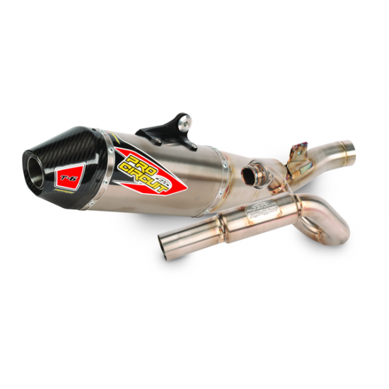 Ti-6 Pro, Ti-6 und T-6 Auspuffanlage EXHAUST T6 SS/TI/CF KX450 24