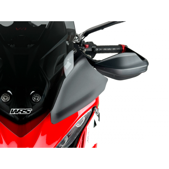 Paar seitliche Windabweiser DFLCTRS MULTISTRADA V4 MATTBLK