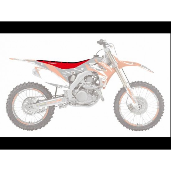 Zebra Seat Cover SEATCOVER ZBR CRF BK/RD