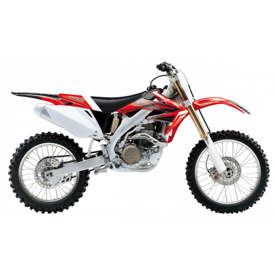 Graphics kit with seat cover GRPC KT W/S CRF450 05-08
