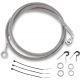 Stainless Steel Brake Line Kit FRT BRAKE LINE 87-99FLSTC