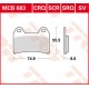 All Round Ceramic Brake Pads BRAKE PAD TRW MCB683