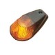 Flush Mount Marker Lights MRKR LGHT FLSHMNT BK AMB