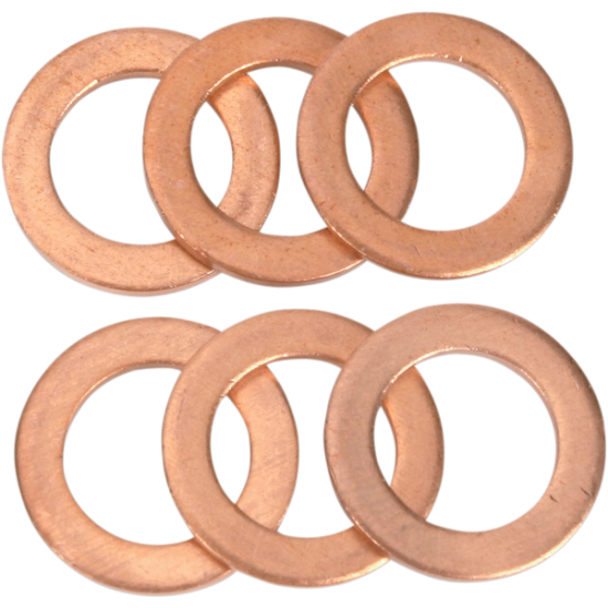 Dichtscheiben WASHERS COPPER 7/16" M11,5 6PK