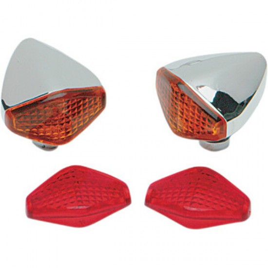 Replacement Turn Signal Lens AMB LENS F/MINIDIAMOND LT