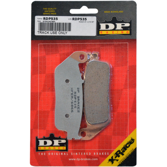 RDP X-Race Titan-Sintermetall-Bremsbeläge BRAKE PAD SINTRD RDP535