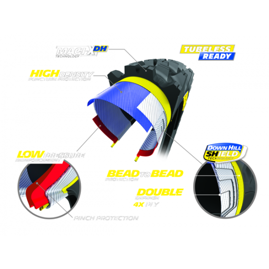 MTB Tire Wild Enduro Racing Line W-END RACING 29X2.40 FR MTB Tire Wild Enduro Racing Line W-END RACING 29X2.40 FR