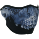 Neoprene Half Mask HALF MASK MIDNIGHT SKULL Neoprene Half Mask HALF MASK MIDNIGHT SKULL