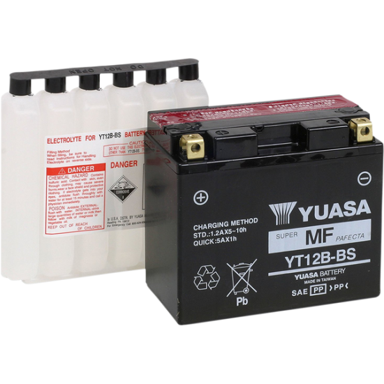 Wartungsfreie AGM-Batterie BATTERY YUASA .52 LITER
