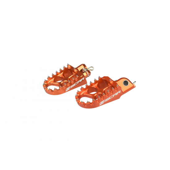 Evolution Racing-Fußrasten FOOTPEGS EVO SX85/105 OR