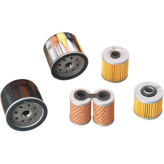 Spin-On Oil Filter OIL FILTER CHROME TWIN CAM