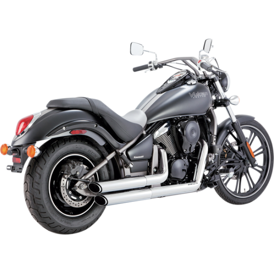 Twin Slash Staggereds EXHAUST CHR TS STAGVULCAN Twin Slash Staggereds EXHAUST CHR TS STAGVULCAN