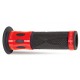 Zweischichtige Griffe GRIPS728 BK/RD ALU OPEN