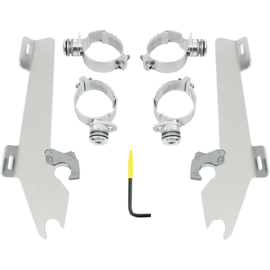 Fats/Slim Windshield Trigger-Lock Complete Mount Kit MNT KIT BW SUZ M50 POL