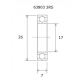 Max Bearing BEARING MAX 17X26X7MM