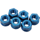 Sprocket Nuts SPRKT NUT ALUM 10MM BLU