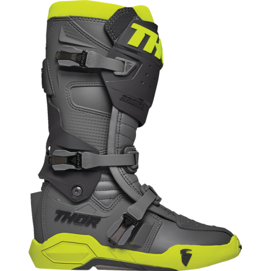 Radial MX Boots BOOT RADIAL GY/FLO YL 11